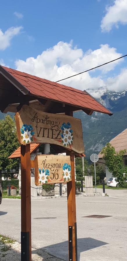 Apartmaji Vitez Apartma 2 Bovec Bagian luar foto